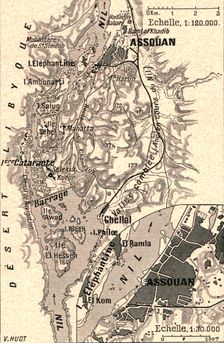 'Barrage d'Assouan; Le Nord-Est Africain 1914. Creator: Unknown