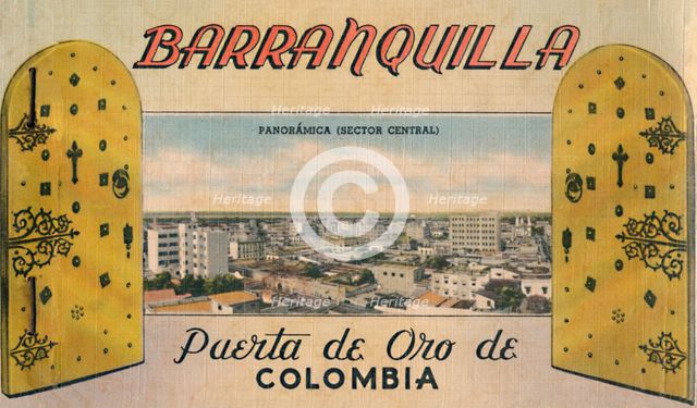'Barranquilla - Puerta de Oro De Colombia', c1940s. Artist: Unknown.