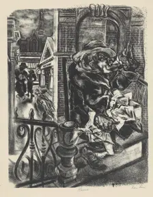 Barred, ca.1935 - 1943. Creator: Nan Lurie