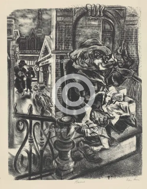 Barred, ca.1935 - 1943. Creator: Nan Lurie.