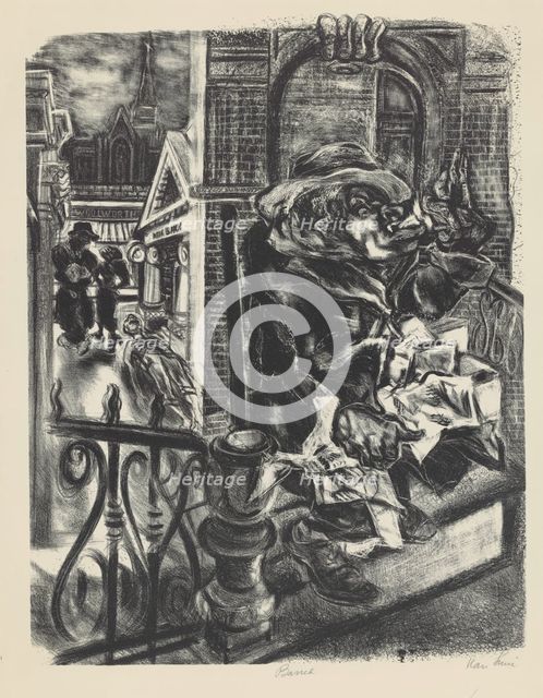 Barred, ca.1935 - 1943. Creator: Nan Lurie.