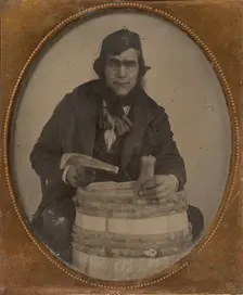 Barrel Maker, 1850s-60s. Creator: Unknown