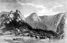 Barren Island, in the Bay of Bengal, 1858. Creator: Unknown