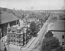 Barrington Street, Halifax, Nova Scotia c1897. Creator: Unknown