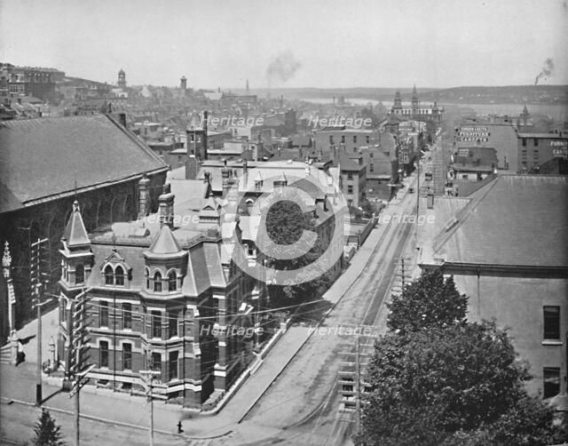 'Barrington Street, Halifax, Nova Scotia', c1897. Creator: Unknown.
