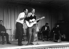 Barry Bettie and Peter Kennedy, Parliament Hill Fields, London, late 1950s-early 1960s. Artist: Eddis Thomas