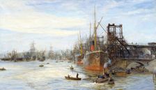 Barry Docks 1871-1931. Creator: William Lionel Wyllie