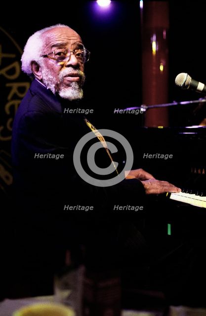 Barry Harris, Pizza Express, Dean St, London, Dec 2005.  Artist: Brian O'Connor.