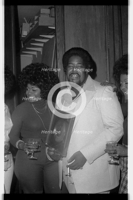 Barry White, London,1974.   Artist: Brian O'Connor.