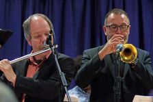 Bart Platteau and E Hammes, Watermill Jazz Club, Dorking, Surrey, 2015. Artist: Brian O'Connor