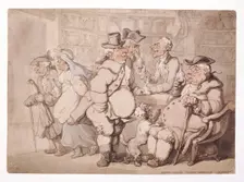 Barto Valle's Italian Warehouse-Haymarket City of Westmisnter, London, before 1827. Creator: Thomas Rowlandson