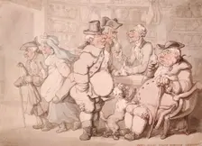 Barto Valle's Italian Warehouse, Haymarket, London. Creator: Thomas Rowlandson