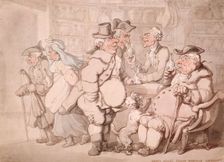 Barto Valle's Italian Warehouse, Haymarket, London. Creator: Thomas Rowlandson