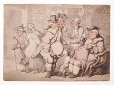 Barto Valle's Italian Warehouse-Haymarket City of Westmisnter, London, before 1827. Artist: Thomas Rowlandson