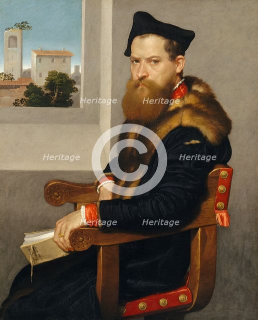 Bartolomeo Bonghi (died 1584), shortly after 1553. Creator: Giovanni Battista Moroni.