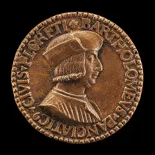 Bartolomeo Panciatichi, 1468-1533, Merchant [obverse], 1517. Creator: Jacques Gauvain