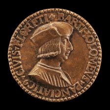 Bartolomeo Panciatichi, 1468-1533, Merchant [obverse], 1517. Creator: Jacques Gauvain