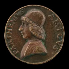 Bartolommeo Partenio, active 1480-1485, Humanist [obverse]. Creator: Lysippus Junior