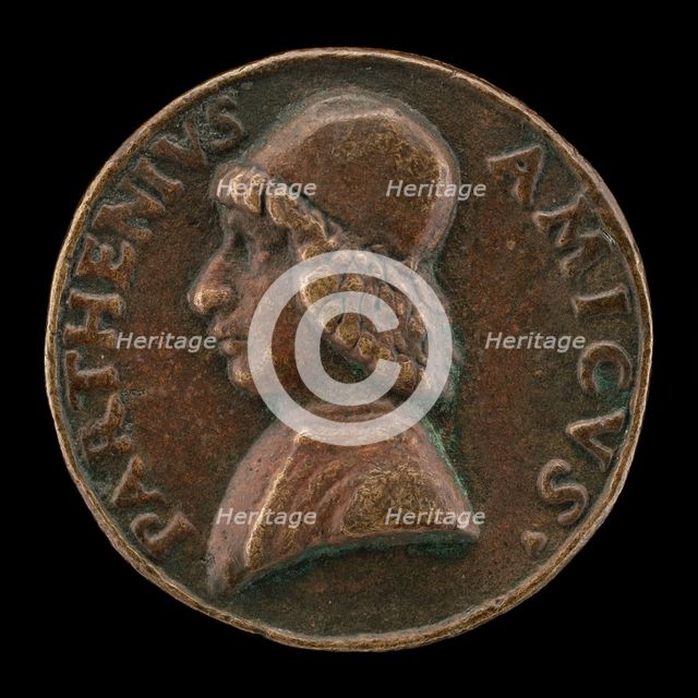 Bartolommeo Partenio, active 1480-1485, Humanist [obverse]. Creator: Lysippus Junior.