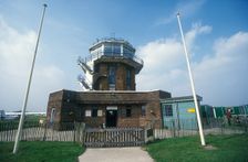 Barton Aerodrome, Control Tower, Liverpool Road, Eccles, Salford, 2004. Creator: Simon Inglis