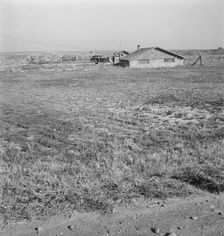 Bartheloma basement house, Nyssa Heights, Malheur County, Oregon, 1939. Creator: Dorothea Lange