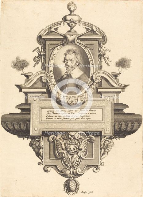 Barthelemy Tremblay, 1639. Creator: Michel Lasne.