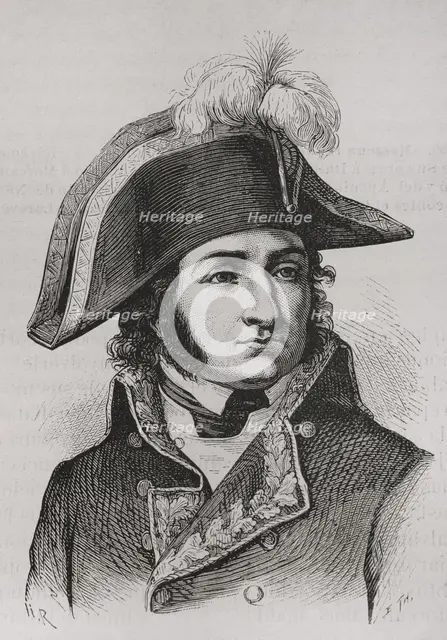 Barthélemy Catherine Joubert, (1769-1799), French general, 1879.  Creator: Unknown.