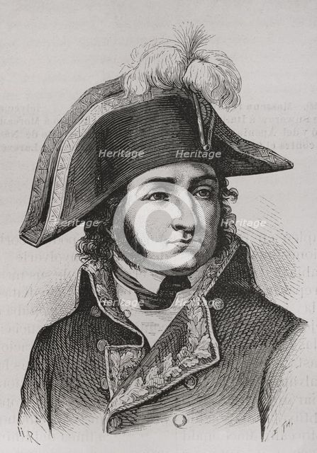 Barthélemy Catherine Joubert, (1769-1799), French general, 1879.  Creator: Unknown.