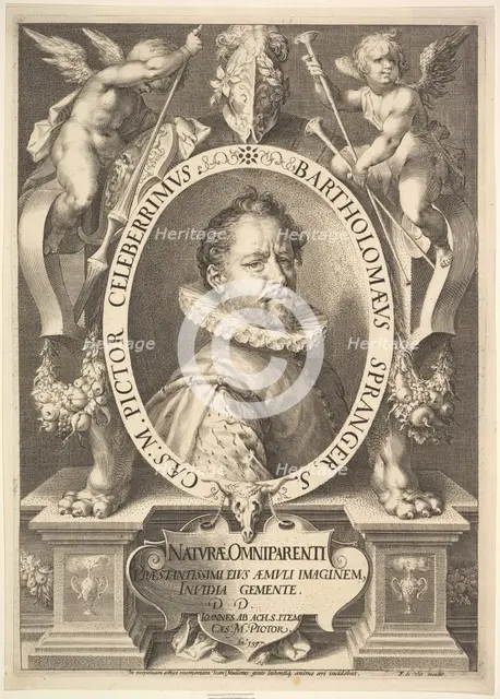 Bartholomeus Spranger, ca. 1618. Creators: Jan Muller, Hans von Aachen.