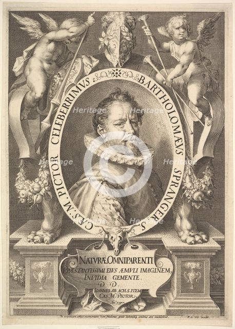 Bartholomeus Spranger, ca. 1618. Creators: Jan Muller, Hans von Aachen.