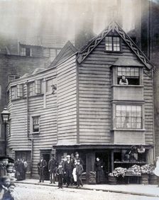 Bartholomew Close, City of London, c1870. Artist: Anon