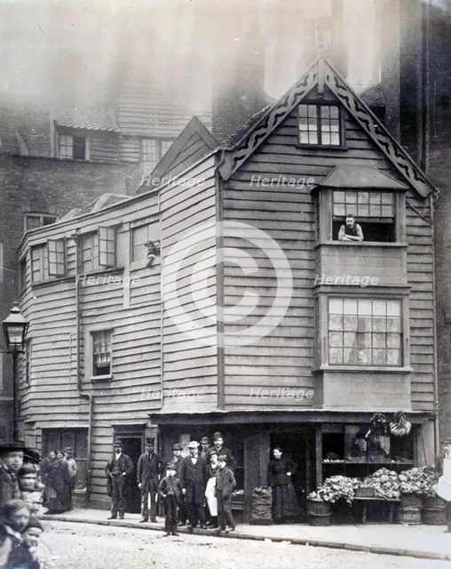 Bartholomew Close, City of London, c1870. Artist: Anon