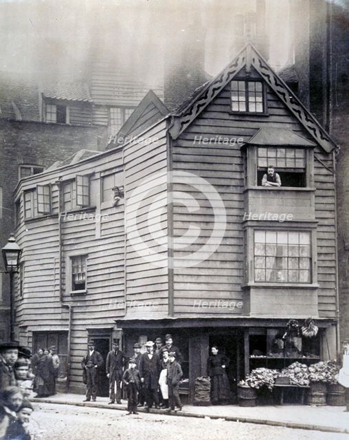 Bartholomew Close, City of London, c1870. Artist: Anon