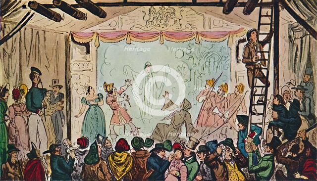 'Bartholomew Fair: From the Inside', 1942. Artist: R. Cruikshank.