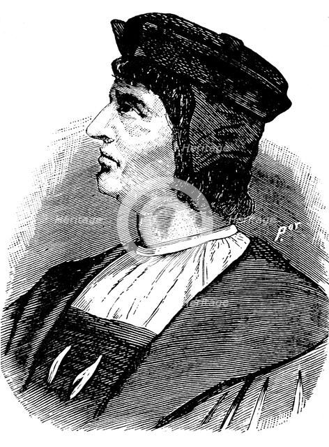 Bartholemew Diaz (c1455-1500), Portuguese navigator. Artist: Unknown