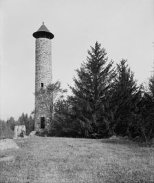 Bartlett Tower, Dartmouth College, Hanover, N.H., ca 1900. Creator: Unknown