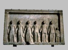 Bas-relief with the Graces, the Nymphs and the City