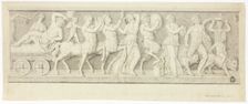 Bas Relief with Triumph of Bacchus and Ariadne, n.d. Creator: Leandro Ricci