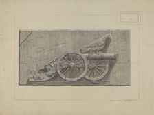 Bas Relief, c. 1938. Creator: Edward L Loper