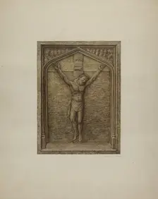 Bas Relief Plaque, c. 1940. Creator: Stanley Mazur