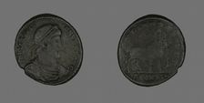 Base (Coin) Portraying Emperor Julianus, 360-363. Creator: Unknown