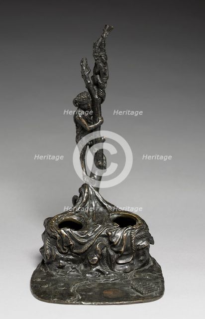 Base for a Satyr and Satyress Group, early 1500s or later. Creator: Unknown.