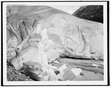 Base of Yoho Glacier, B.C., c1902. Creator: Unknown