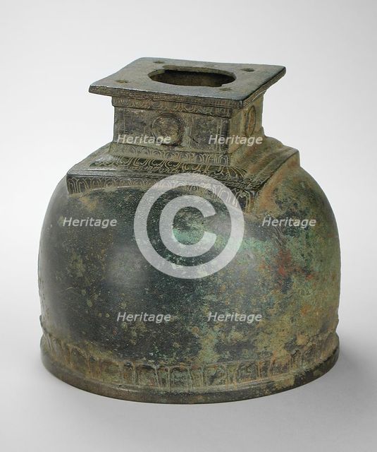 Base of a Votive Stupa, 8th-9th century. Creator: Unknown.