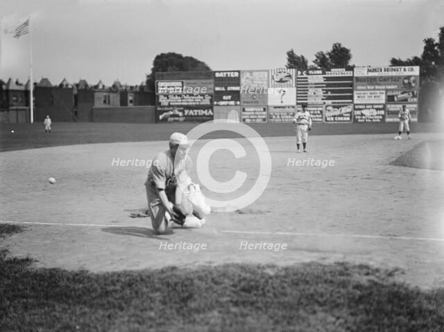 Baseball, Congressional - Game, 1917. Creator: Harris & Ewing.