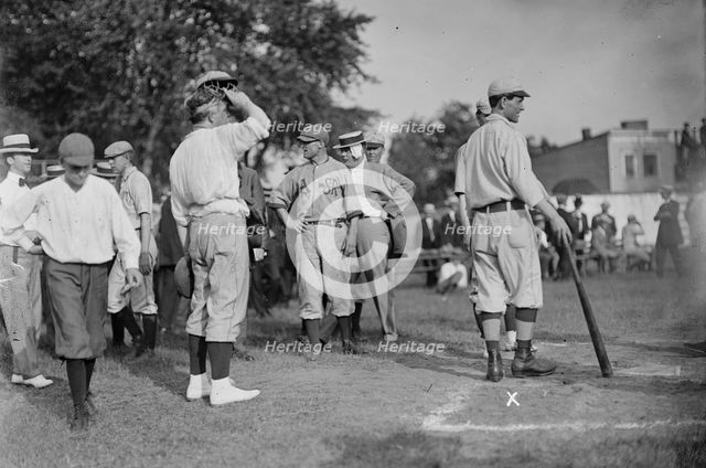 Baseball, Congressional - Lafferty, Abraham Walter, Rep. from Oregon, 1911-1915, 1911. Creator: Harris & Ewing.