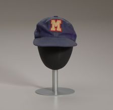 Baseball cap from the Memphis Red Sox, ca. 1945. Creator: Unknown