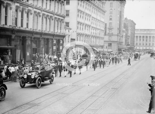 Baseball, Amateur And College - Amateur Parade, 1912. Creator: Harris & Ewing.