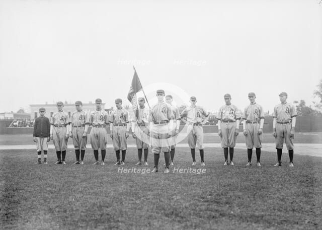 Baseball, Amateur And College - Amateur Parade, 1912. Creator: Harris & Ewing.