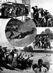 Baseball in America, 1898. Creator: Unknown